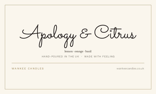 Apology & Citrus