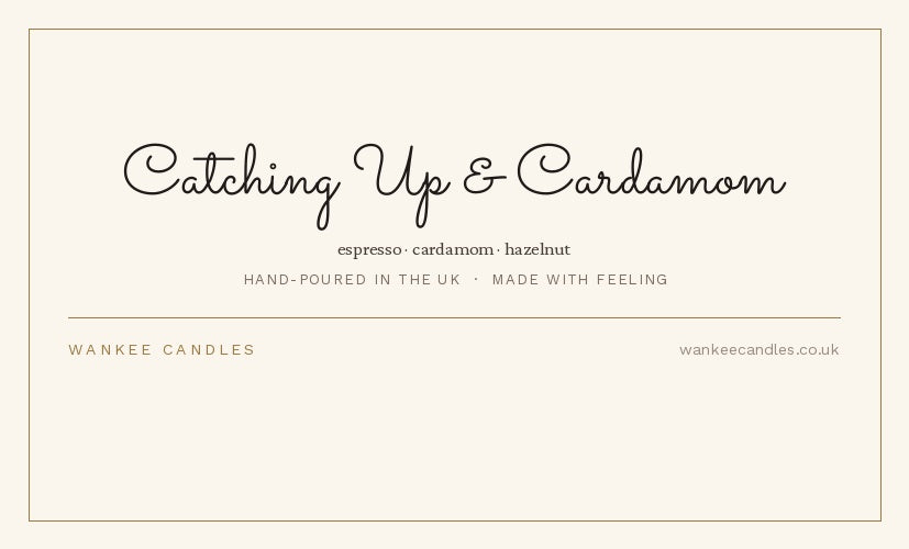 Catching Up & Cardamom