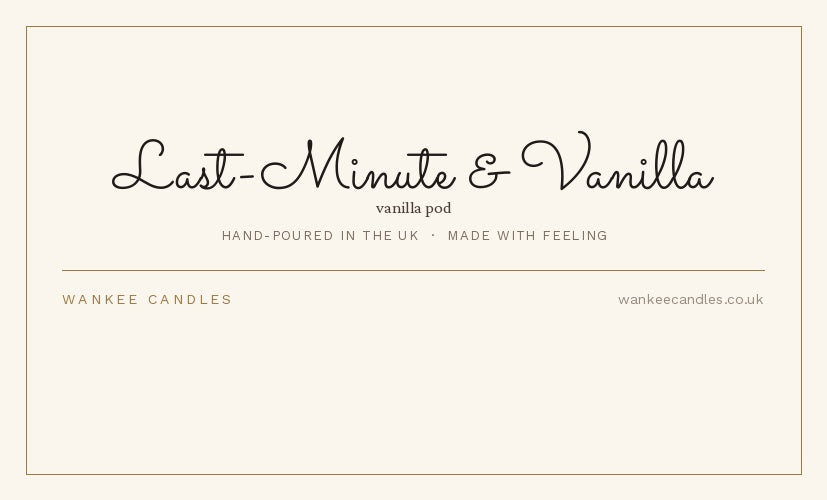 Last-Minute & Vanilla